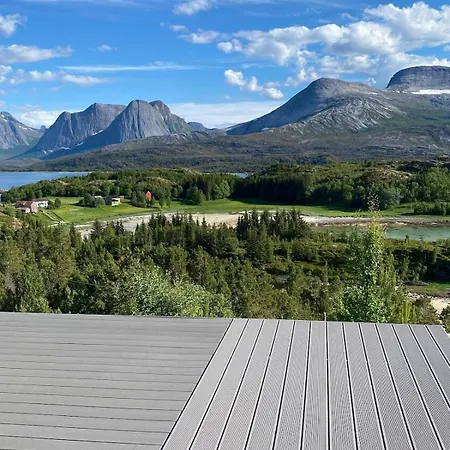 Efjord Panorama Lodge, Spectacular View And Jaccuzi Straumoy